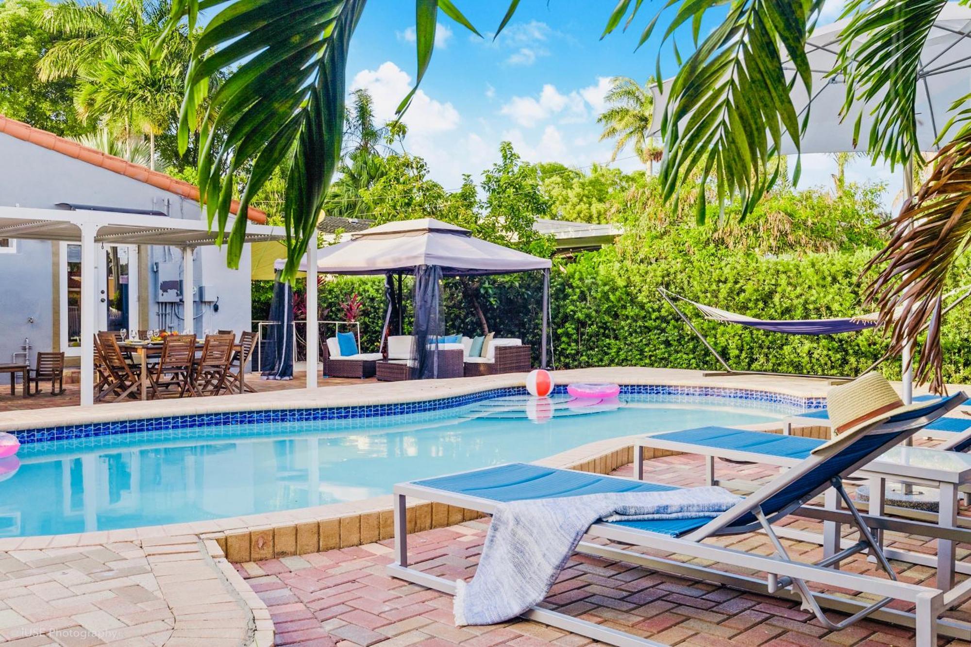 Coastal Paradise 7 Min To Beach With Game Room Mini Golf And Heated Pool Hollywood Exterior foto